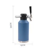 64oz new portable insulated beer growler dispenser