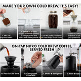 64oz stainless nitro cold brew coffee maker