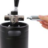 4L vacuum insulated stainless beer dispenser