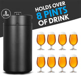 5L Stainless steel Vacuum Insulated Mini Keg